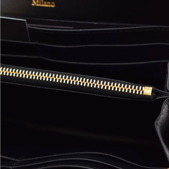 Moschino Leather Wallet with detachable wrist strap - Picture 6 of 6